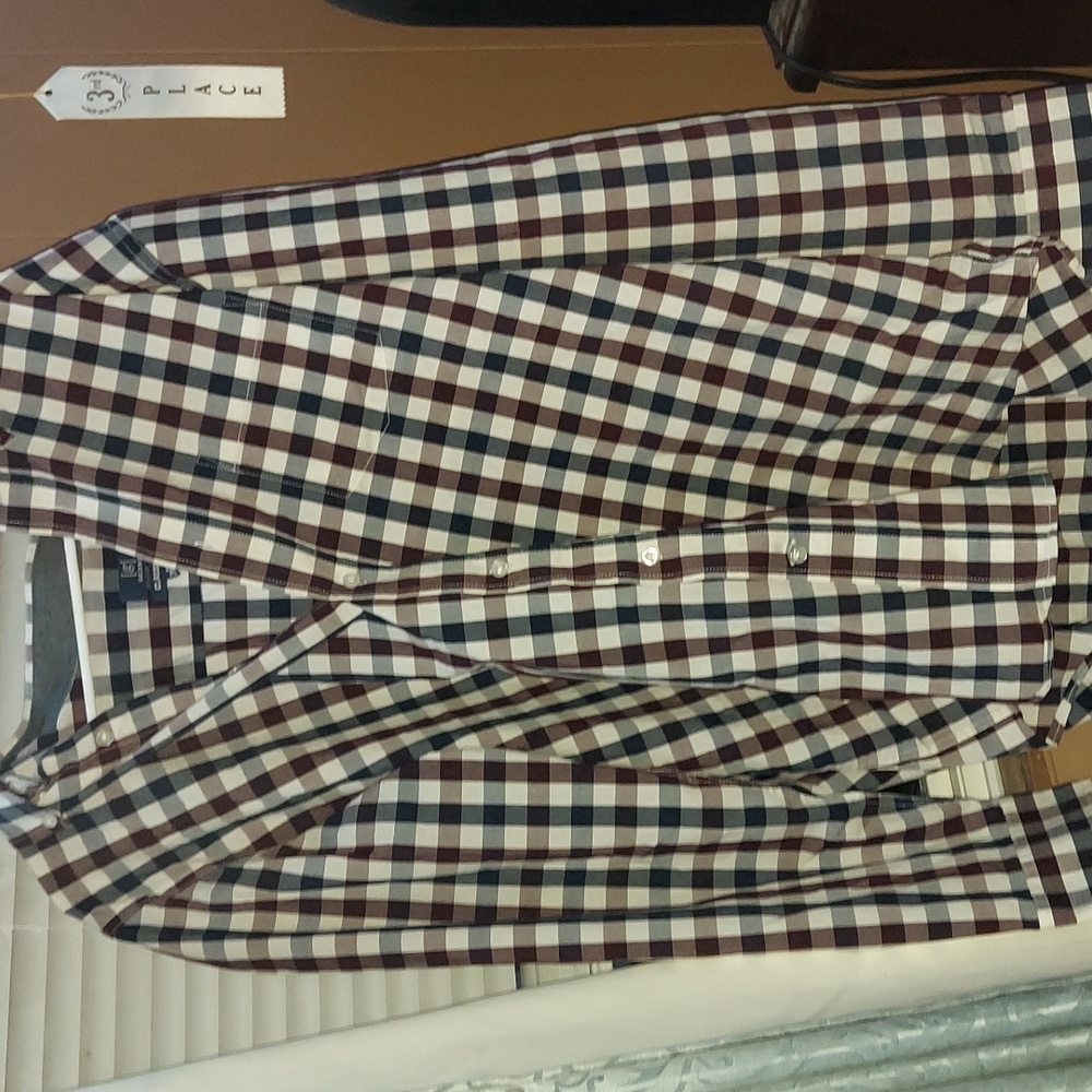 Men's XL button-up flannel